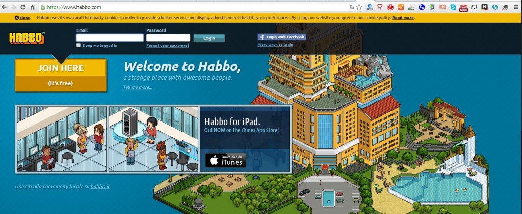 Habbo, uno dei 5 social dimenticati