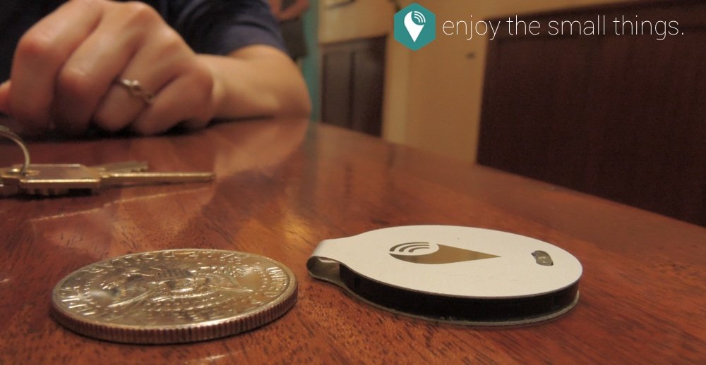 TrackR è piccolo come una moneta ed elegante