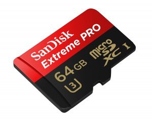 sandisk sd per gopro