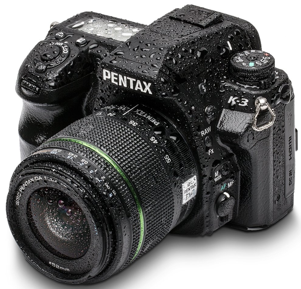 Pentax K 3 con obiettivo