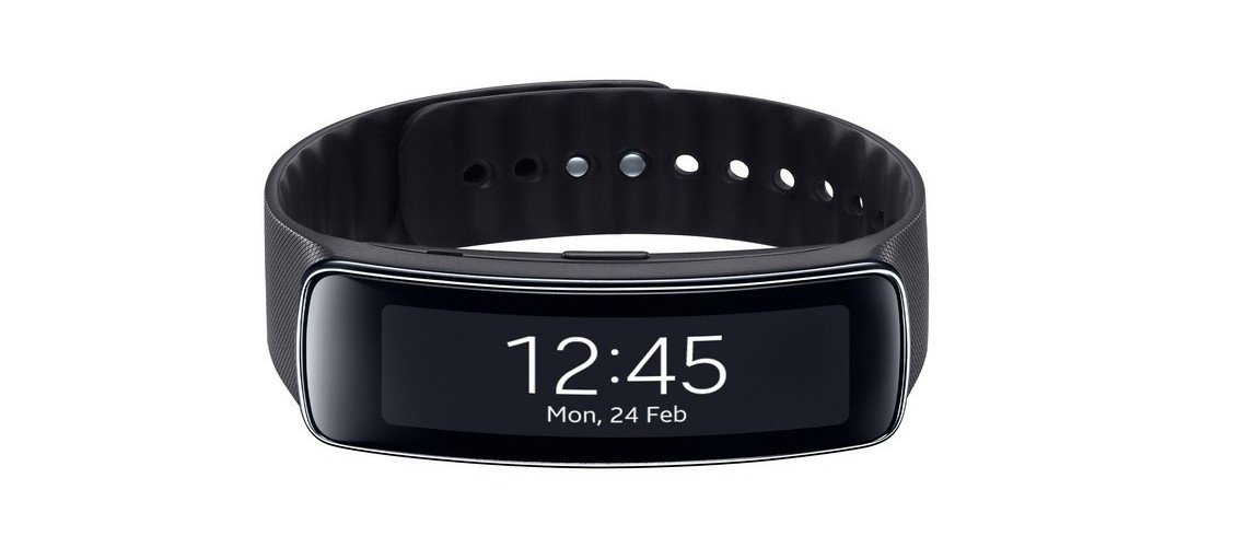 Samsung Gear Fit display