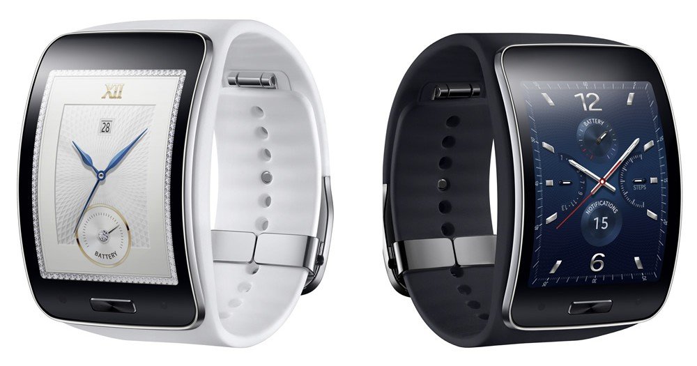 Samsung Gear S nero e bianco
